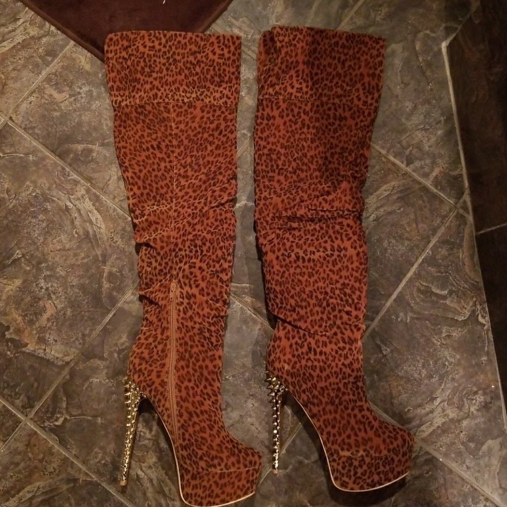 Thigh high boots
